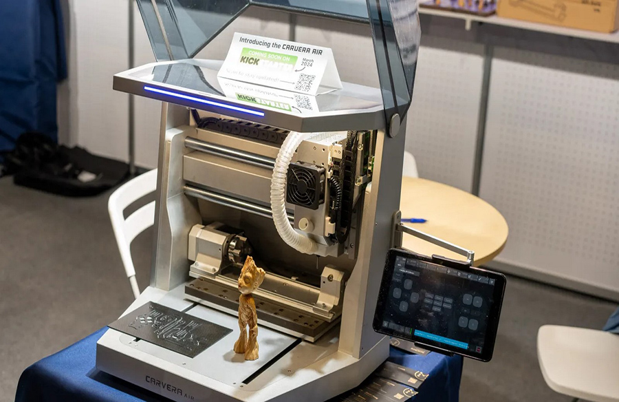 Makera Introduces Carvera Air: A Scaled-Down CNC Mill for Education