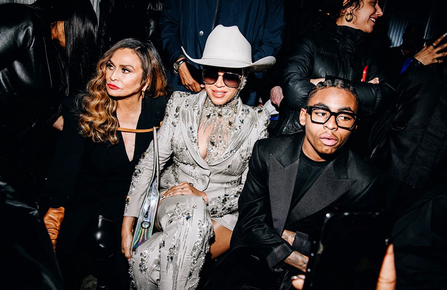 Beyoncé's Surprise Appearance at Luar's NYFW Show